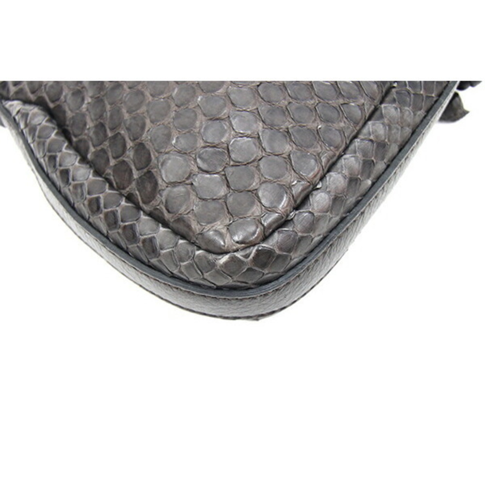 Gucci Bag Chain Shoulder Bamboo Python Shoulder L… - image 4